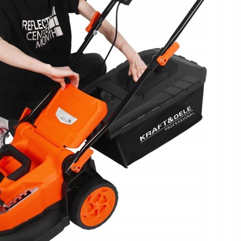 Kosiarka Akumulatorowa 2x 20V/6Ah 50L 43 cm 3200 RPM Kraft&Dele