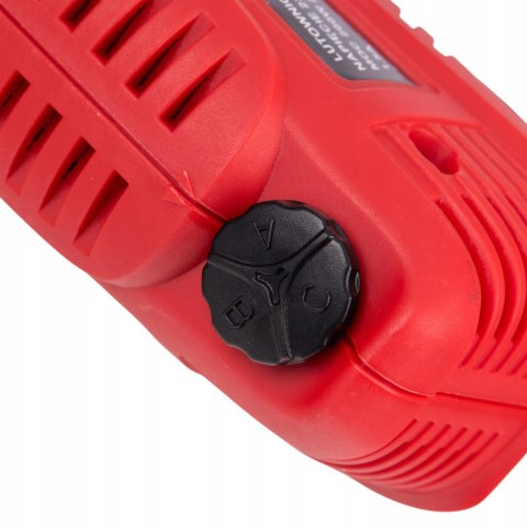 LUTOWNICA PISTOLETOWA PRECYZYJNA 200W REGULACJA MOCNA + WALIZKA KD1504