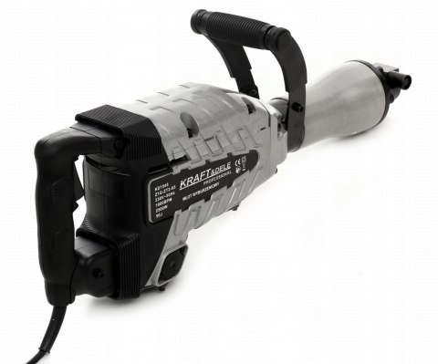 Młot Udarowy Wyburzeniowy Sześciokątny 230V 63 J 3200 W 2 Dłuta Kraft&Dele