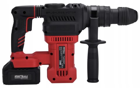 Młot Udarowy akumulatorowy z SDS+ 7,5J 4Ah 21V MOCNY na budowę do betonu