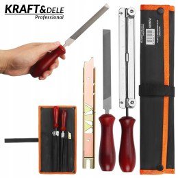 Pilnik Ostrzałka do Łańcucha z Prowadnicą Kraft&Dele