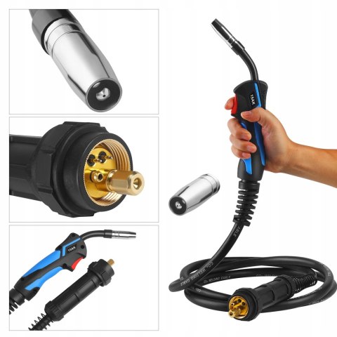 SPAWARKA INWERTOROWA MIG/MAG FLUX MMA LIFT-TIG SYNERGY 250A SOLIDNA KD3433