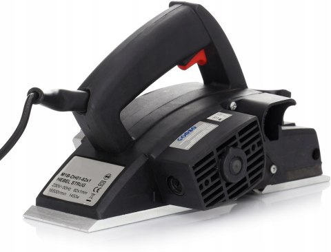 STRUG ELEKTRYCZNY DO DREWNA HEBLARKA 1450W HEBEL STOLARSKI STRUGARKA KD561