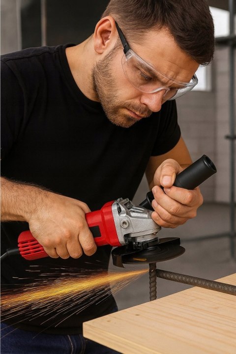 SZLIFIERKA KĄTOWA Lekka MOCNA 230mm Kątówka SIECIOWA 2950W SOLIDNA KD3165