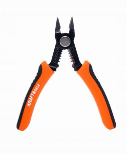 Szczypce Precyzyjne Tnące do Przewodów Kabli Zaciskarka 145 mm Kraft&Dele