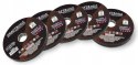TARCZA DO CIĘCIA METALU 115MM ZESTAW 25 szt DYSK INOX DO STALI MOCNE KD1991