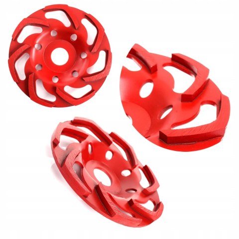 TARCZA ŚCIERNA DIAMENTOWA SZLIFIERSKA 125 x 22,2 mm SEGMENT S KRAFT&DELE