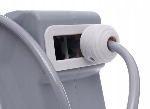 WĄŻ OGRODOWY ZWIJANY AUTOMATYCZNY BĘBEN 15m PISTOLET + KOŃCÓWKI KD2082