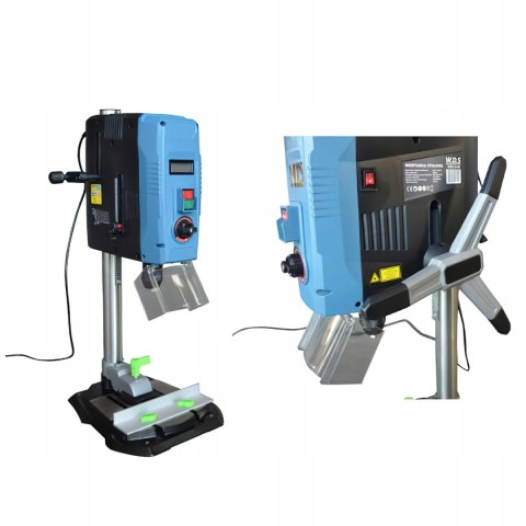 Wiertarka Stołowa 230V 2000W 500-2600 RPM 1,5-13 mm LCD Laser W.D.S.