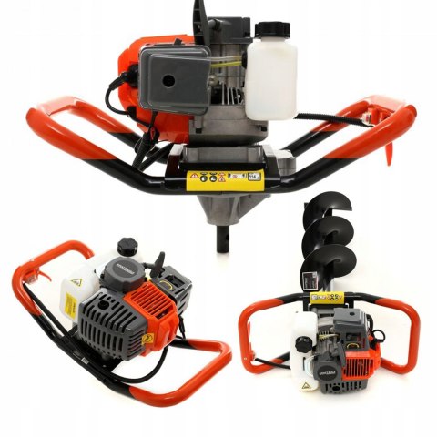 Wiertnica Spalinowa Glebowa 4,41 KW 800 RPM Kraft&Dele