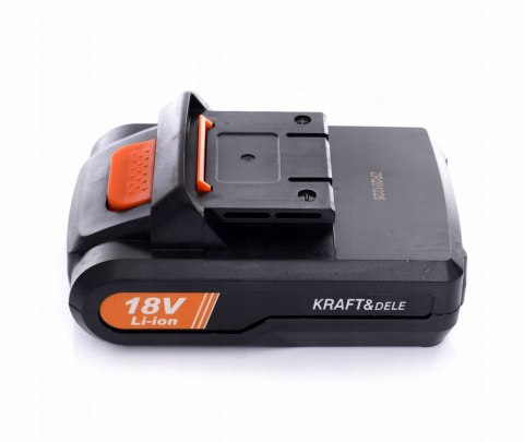 Wkrętarka Wiertarka Akumulatorowa 18V 1100 rpm Bateria Ładowarka Kraft&Dele