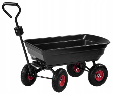 Wózek Ogrodowy Magazynowy Transportowy 300 Kg 75 L Kraft&Dele