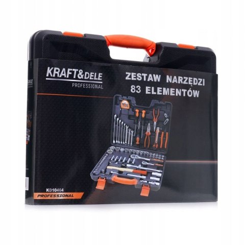 ZESTAW NARZĘDZI KLUCZE WALIZKA NARZĘDZIOWA 83 EL