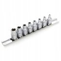 ZESTAW NASADEK TORX KLUCZY NASADOWYCH 3/8" 8EL