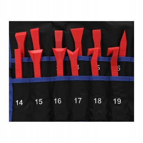 ZESTAW ŚCIĄGACZY ŁYŻEK DO TAPICERKI DEMONTAŻ 27 ELEMENTÓW KD1130