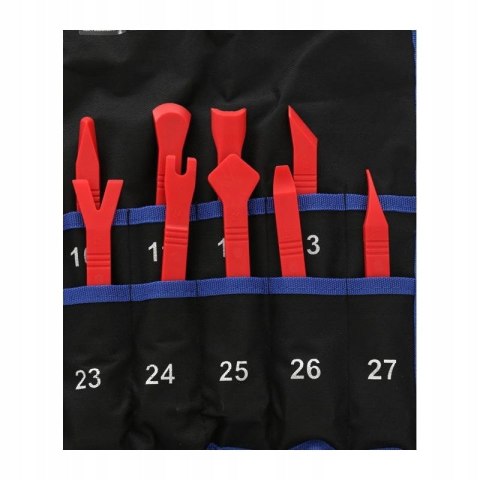 ZESTAW ŚCIĄGACZY ŁYŻEK DO TAPICERKI DEMONTAŻ 27 ELEMENTÓW KD1130