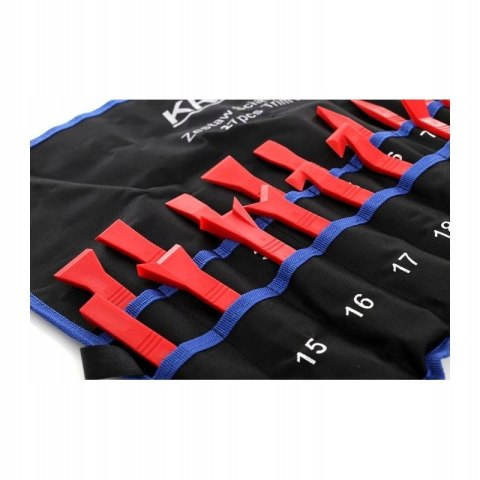 ZESTAW ŚCIĄGACZY ŁYŻEK DO TAPICERKI DEMONTAŻ 27 ELEMENTÓW KD1130