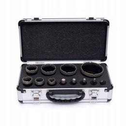 Zestaw Otwornic Diamentowych Kraft&Dele 12 sztuk 6-68 mm