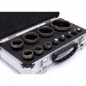 Zestaw Otwornic Diamentowych Kraft&Dele 12 sztuk 6-68 mm