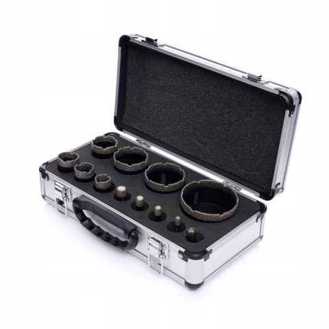 Zestaw Otwornic Diamentowych Kraft&Dele 12 sztuk 6-68 mm