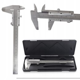 DOKŁADNA SUWMIARKA TRADYCYJNA 0-150 mm MANUALNA ANALOGOWA STAL + ETUI