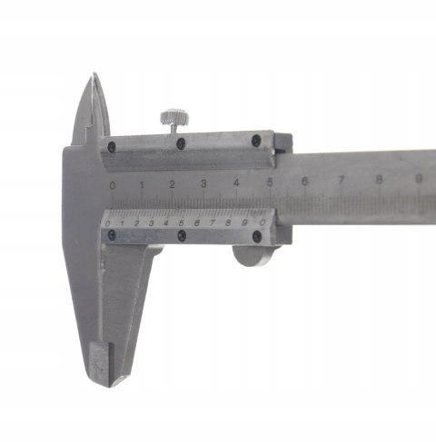 DOKŁADNA SUWMIARKA TRADYCYJNA 0-150 mm MANUALNA ANALOGOWA STAL + ETUI