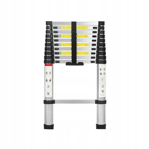 Drabina Składana Teleskopowa Aluminiowa 10 Stopni 3,2m MAX 150KG Ktaft&Dele