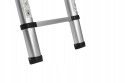 Drabina Składana Teleskopowa Aluminiowa 10 Stopni 3,2m MAX 150KG Ktaft&Dele