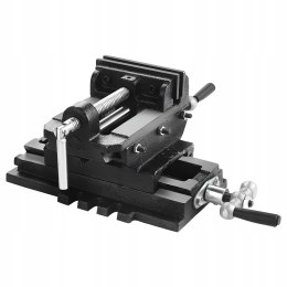 Imadło Żeliwne Stołowe Krzyżowe Dwuosiowe 100 mm Kraft&Dele