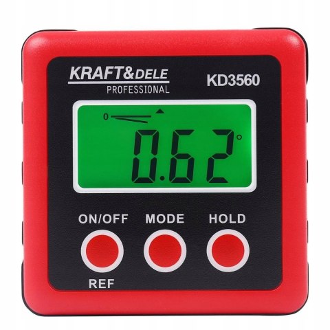 Kątomierz Cyfrowy LCD Elektroniczny Magnes Precyzyjny Kraft&Dele