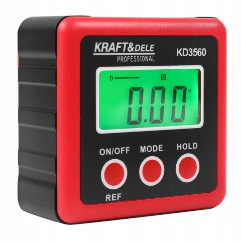 Kątomierz Cyfrowy LCD Elektroniczny Magnes Precyzyjny Kraft&Dele