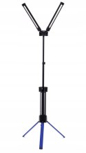 Lampa LED 10000Lm Statyw Budowlany Naświetlacz Zestaw Stojak Solidna KD1266
