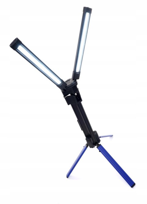 Lampa LED 10000Lm Statyw Budowlany Naświetlacz Zestaw Stojak Solidna KD1266