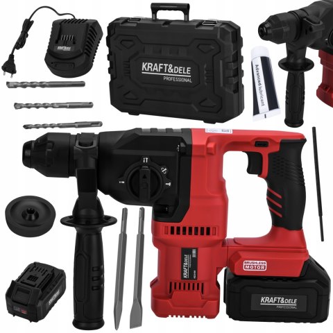 MŁOT UDAROWY MŁOTOWIERTARKA WIERTARKA UDAR SDS+ 3,5J 1100W MOCNY ZESTAW