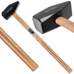MŁOTEK MŁOT BUDOWLANY Z DREWNIANĄ RĄCZKĄ DREWNIANA RĘKA 10000G 10KG KD254