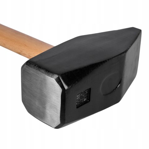 MŁOTEK MŁOT BUDOWLANY Z DREWNIANĄ RĄCZKĄ DREWNIANA RĘKA 10000G 10KG KD254