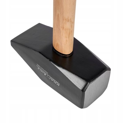 MŁOTEK MŁOT BUDOWLANY Z DREWNIANĄ RĄCZKĄ DREWNIANA RĘKA 10000G 10KG KD254