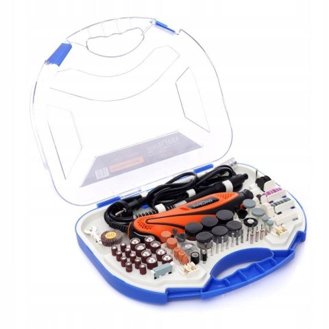 Mini Szlifierka Frezarka Wielofunkcyjna Kraft&Dele 230V 270W 210 Elementów