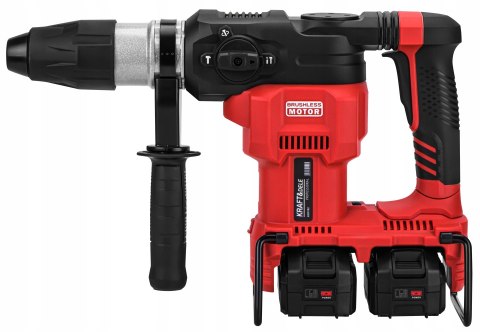 Młot Udarowy SDS+ UDAR Młotowiertarka akumulatorowa MOCNY 10J 2x AKU 21V
