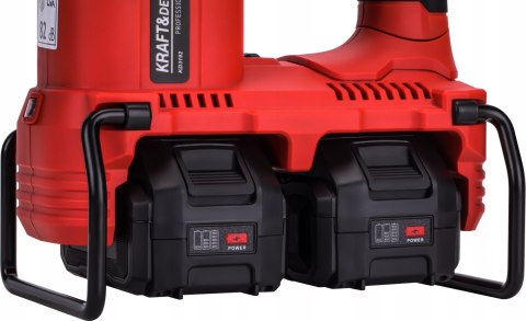 Młot Udarowy SDS+ UDAR Młotowiertarka akumulatorowa MOCNY 10J 2x AKU 21V