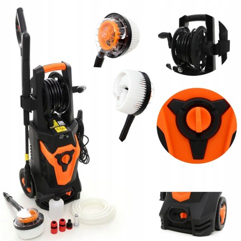 Myjka ciśnieniowa Kraft&Dele 140 bar 2100 W + Pianownica