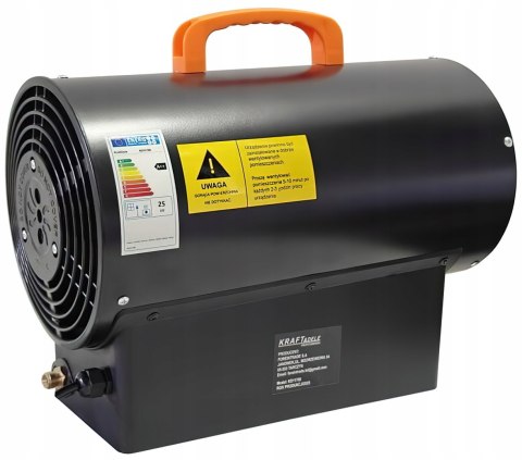 Nagrzewnica Gazowa 25kW Propan Butan Termostat 320 m³/h Kraft&Dele