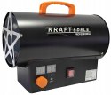 Nagrzewnica Gazowa 25kW Propan Butan Termostat 320 m³/h Kraft&Dele