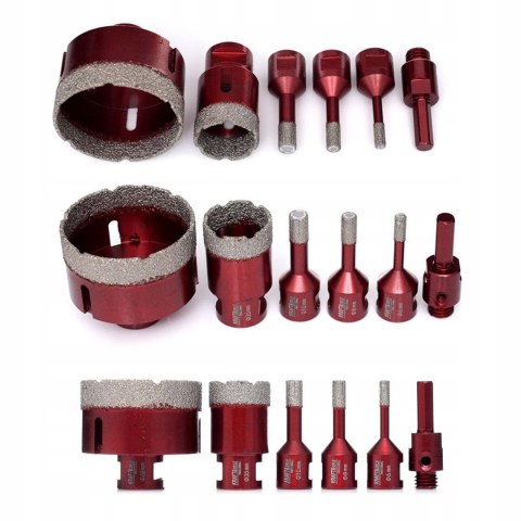 Otwornica Zestaw otwornic diamentowych M14 5 Kraft&Dele 68 mm