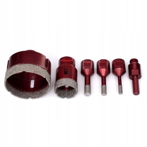 Otwornica Zestaw otwornic diamentowych M14 5 Kraft&Dele 68 mm