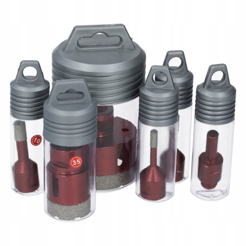 Otwornica Zestaw otwornic diamentowych M14 5 Kraft&Dele 68 mm