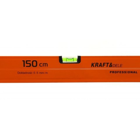 POZIOMICA ALUMINIOWA 150cm MAGNETYCZNA 3 LIBELLE KRAFT&DELE