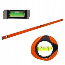 POZIOMICA ALUMINIOWA 200cm MAGNETYCZNA 3 LIBELLE KRAFT&DELE