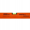POZIOMICA ALUMINIOWA 200cm MAGNETYCZNA 3 LIBELLE KRAFT&DELE