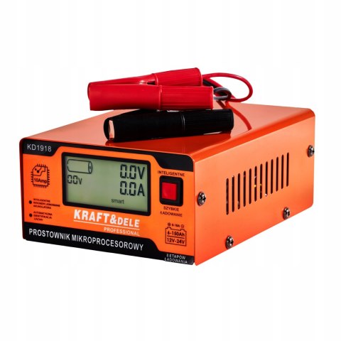 PROSTOWNIK MIKROPROCESOROWY AKUMULATOROWY ŁADOWARKA 10AMP 12/24V